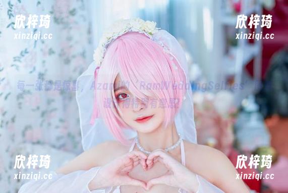 每一张都是惊喜，Azami的‘RamWeddingSelfies’图集设计得特别有意思！