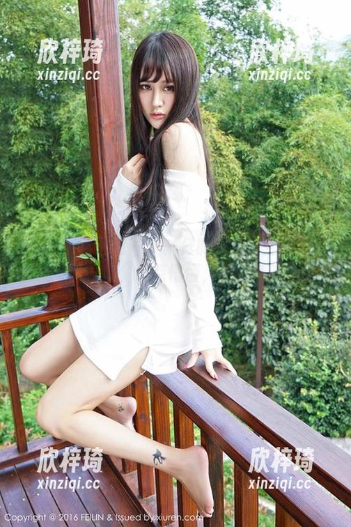 Feilin嗲囡囡 - 不一样的龙女宝宝夏天写真分享，有点懵懂，有点清新