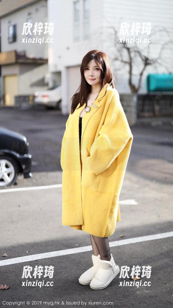 MyGirl美媛馆 - 不怕傍晚风凉，小魔女奈奈的长腿图片让人心痒！