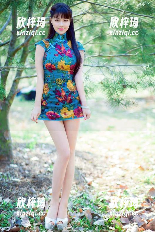 TuiGirl推女郎 - 图片刚打开，王依萌就把户外气息拉满了！
