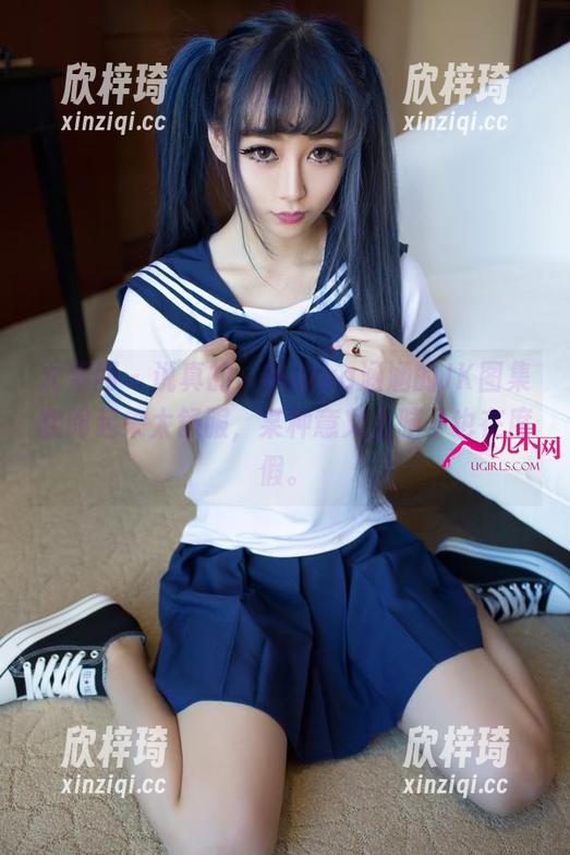 尤果网 - 说真的，Mikka涵涵的JK图集翻阅起来太舒服，某种意义上脑子也在度假。